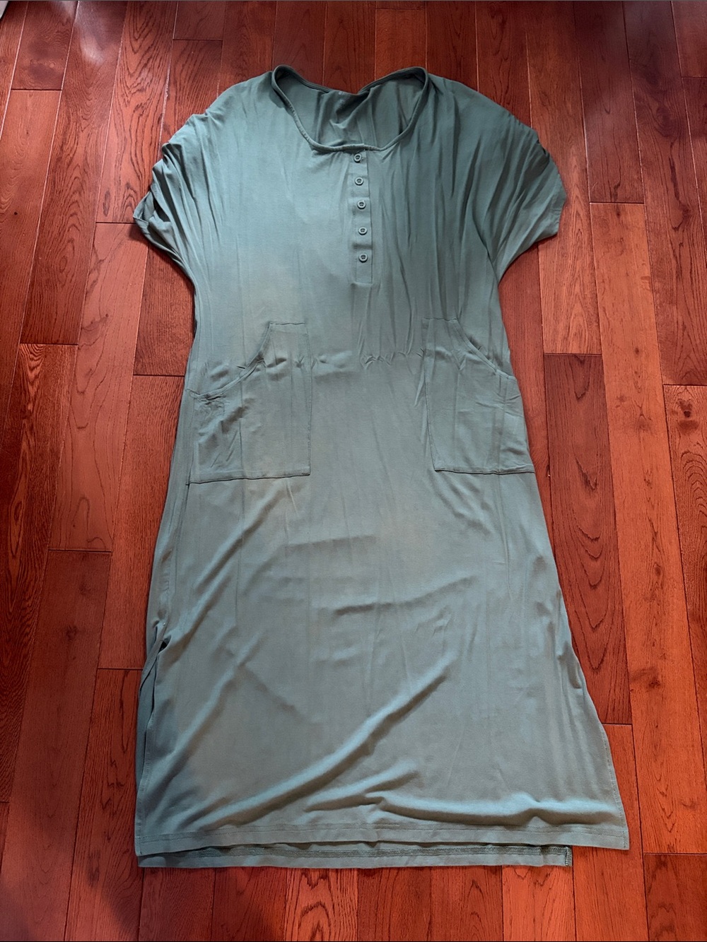 Kyte Baby Pine Green Dress, XS